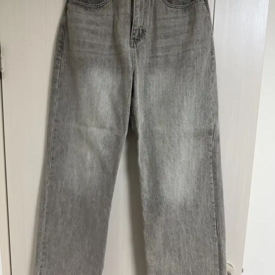 비긴202 Wide Semi Flare Denim Pants 빈티지그레이