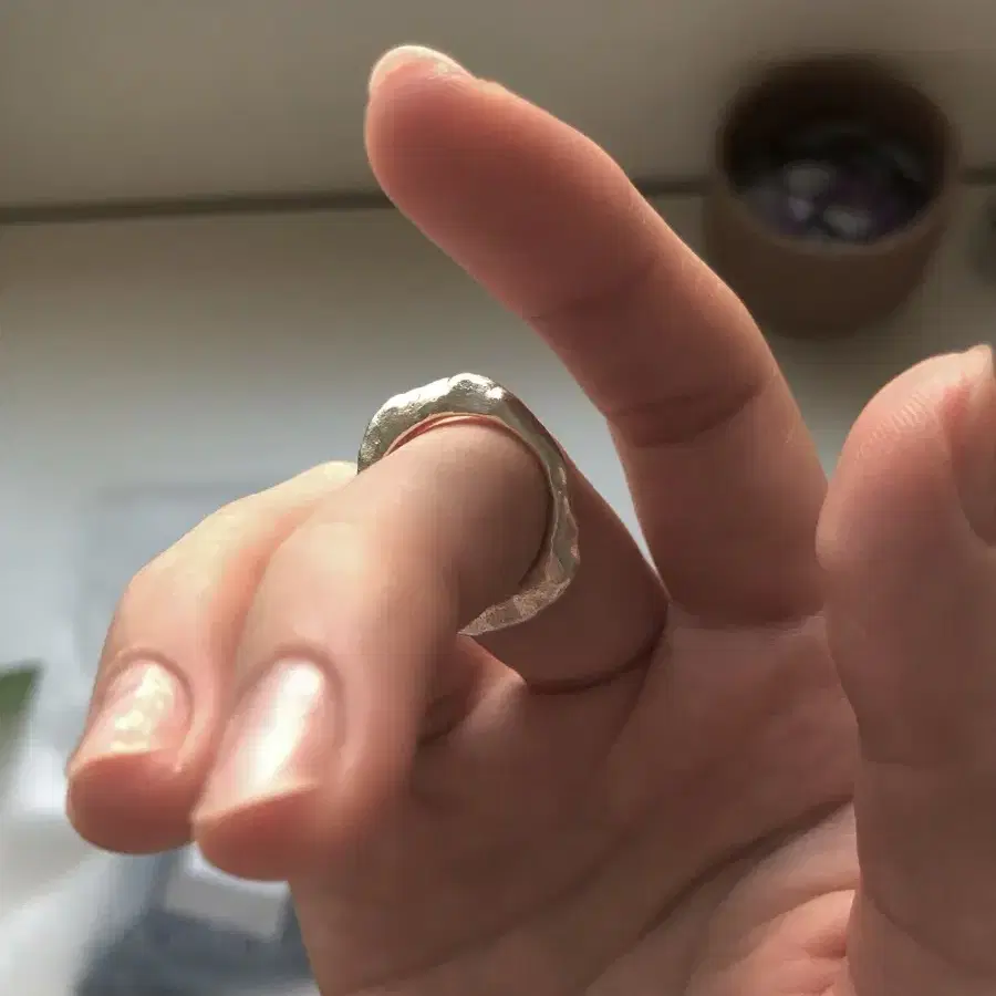 handmade silver ring