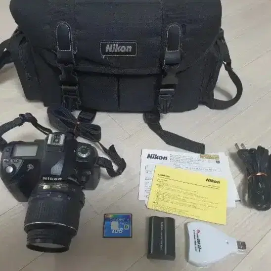 니콘 DSLR 카메라 D70 18-55VR 세트