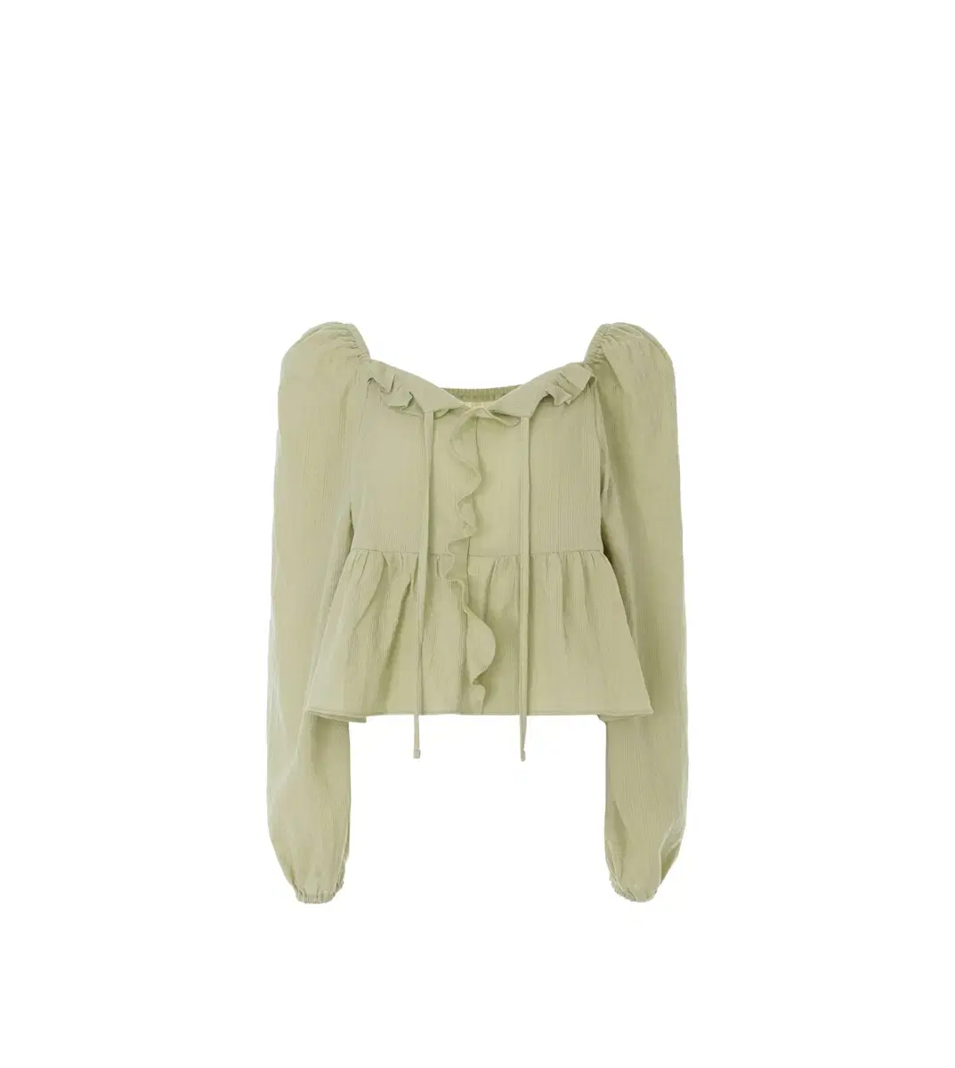 zaenio 제니오 릴리프릴블라우스  lily frill blouse