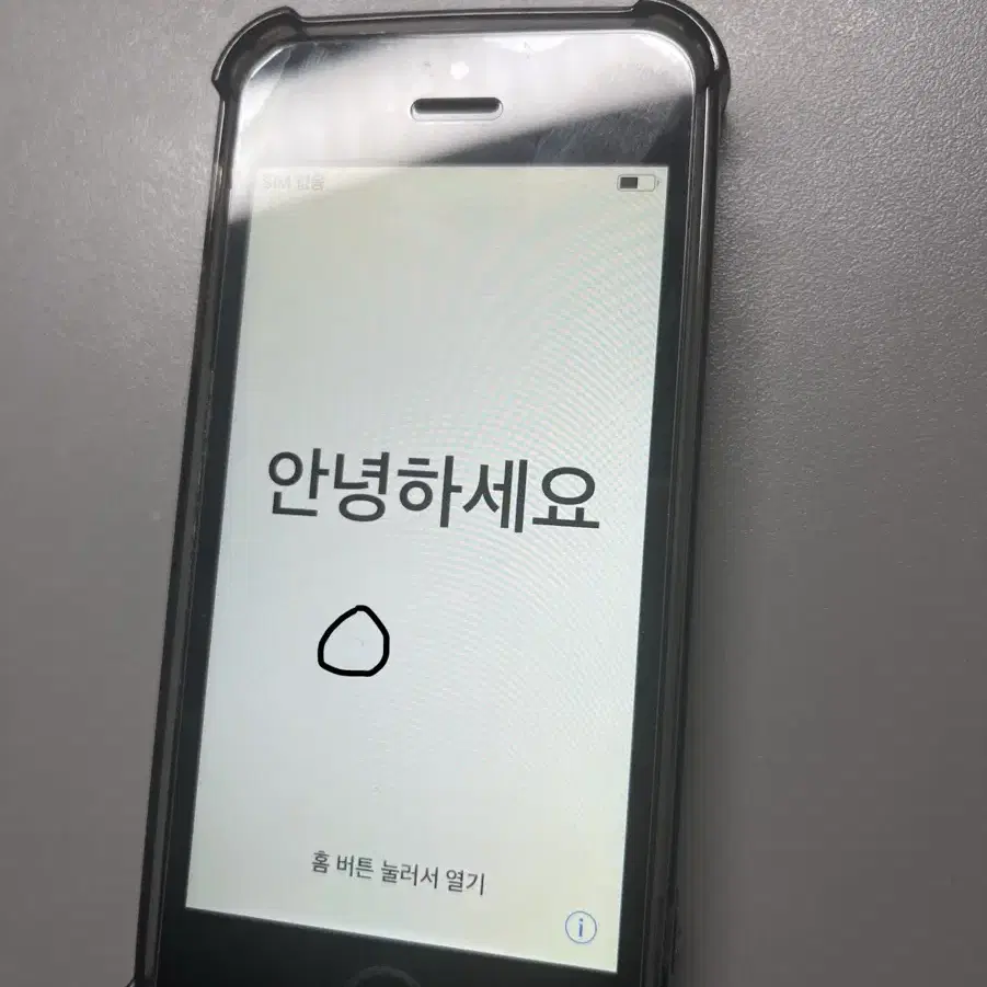 아이폰5s 스페이스 그레이 카메라 무음