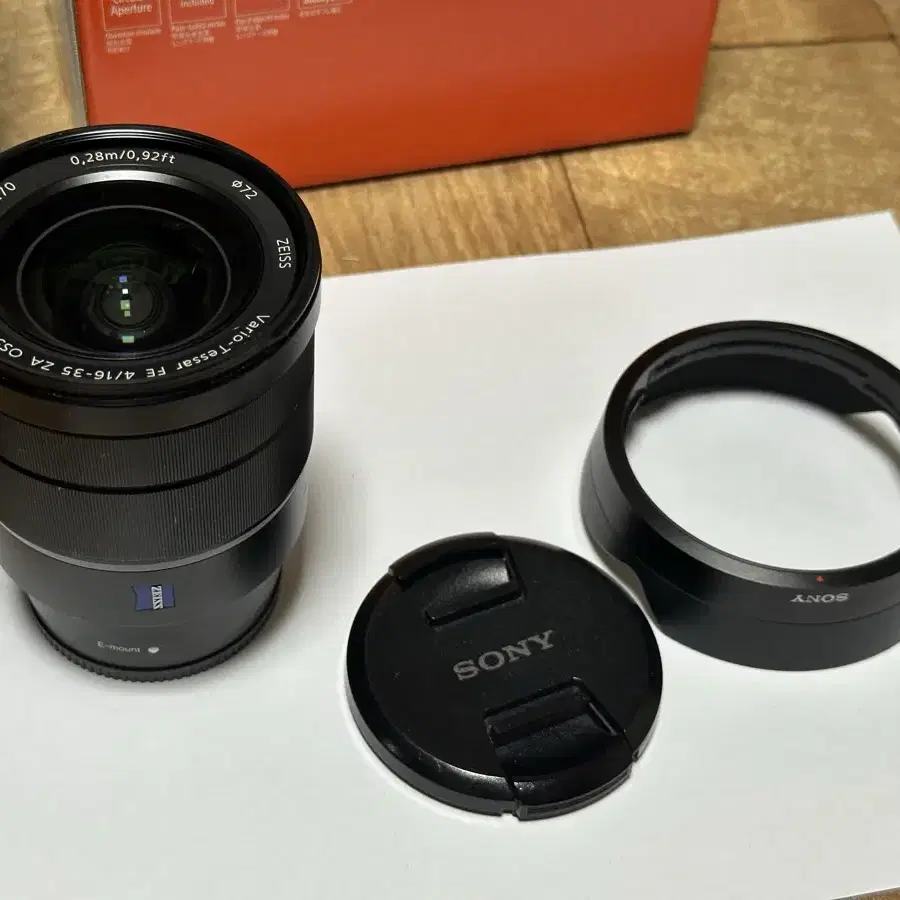 소니 ZEISS Vario Tessar Tx FE 16-35mm F4 Z