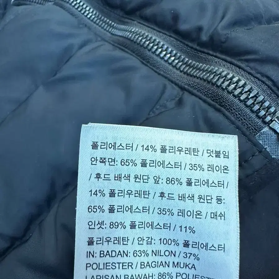 나이키 솔로스우시 고프코어 후드 경량패딩 골프자켓(95)