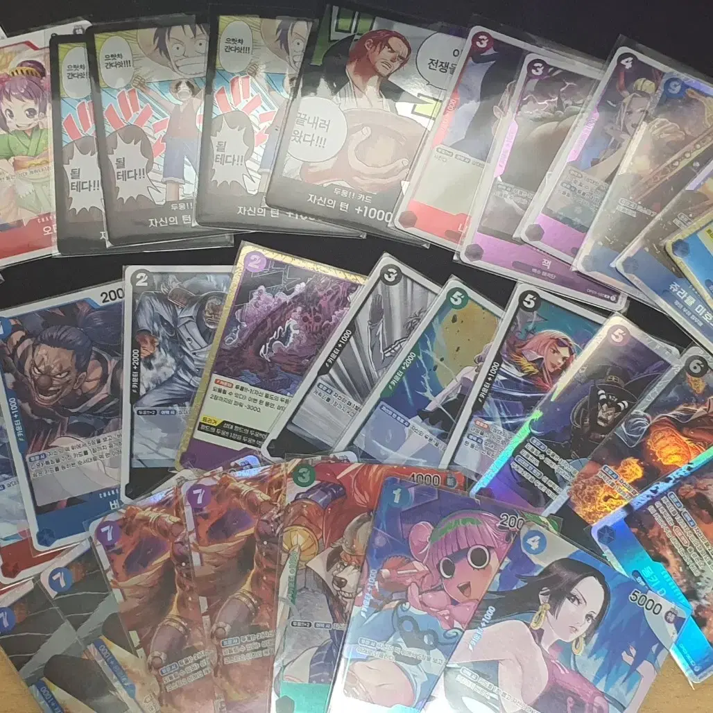 원피스 tcg 보아 행콕 brg10 이외에 일괄 판매