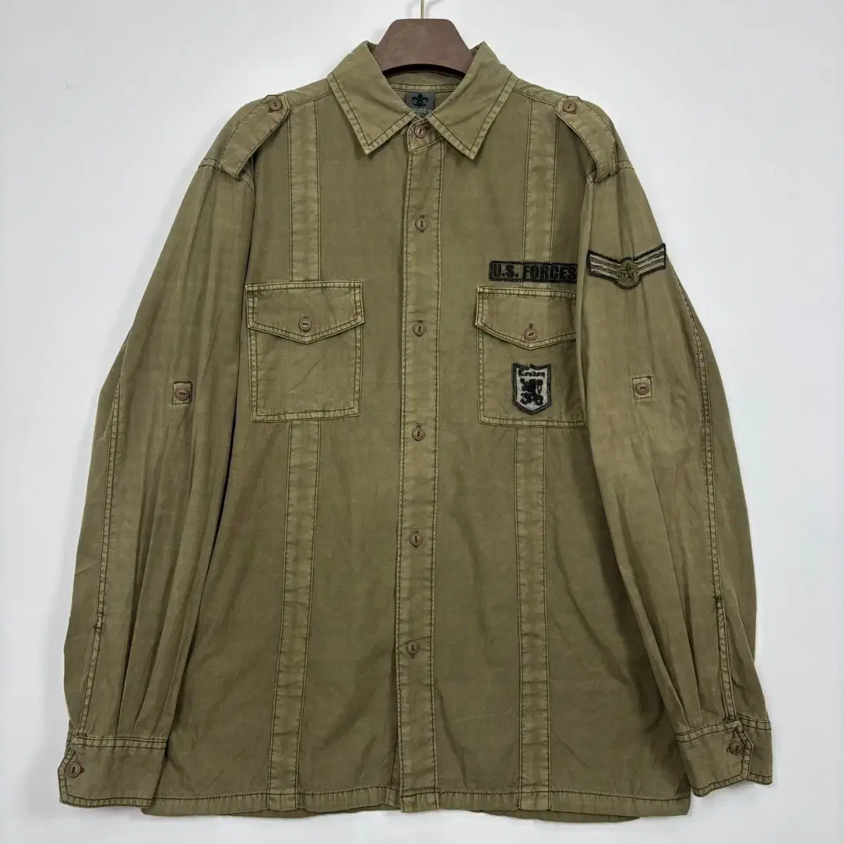 Beaumere U.S FORCES 밀리터리 셔츠