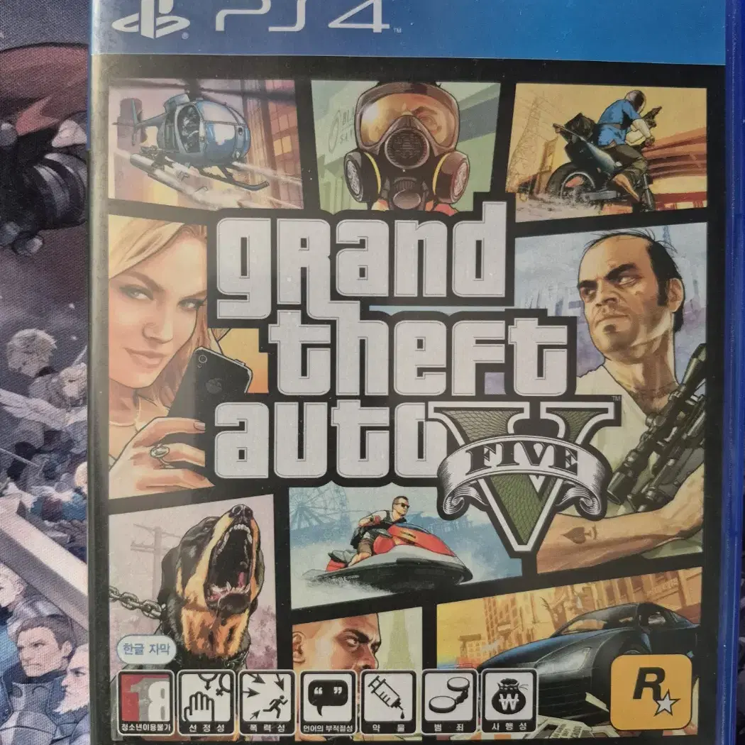 ps4 gta5 지도포함