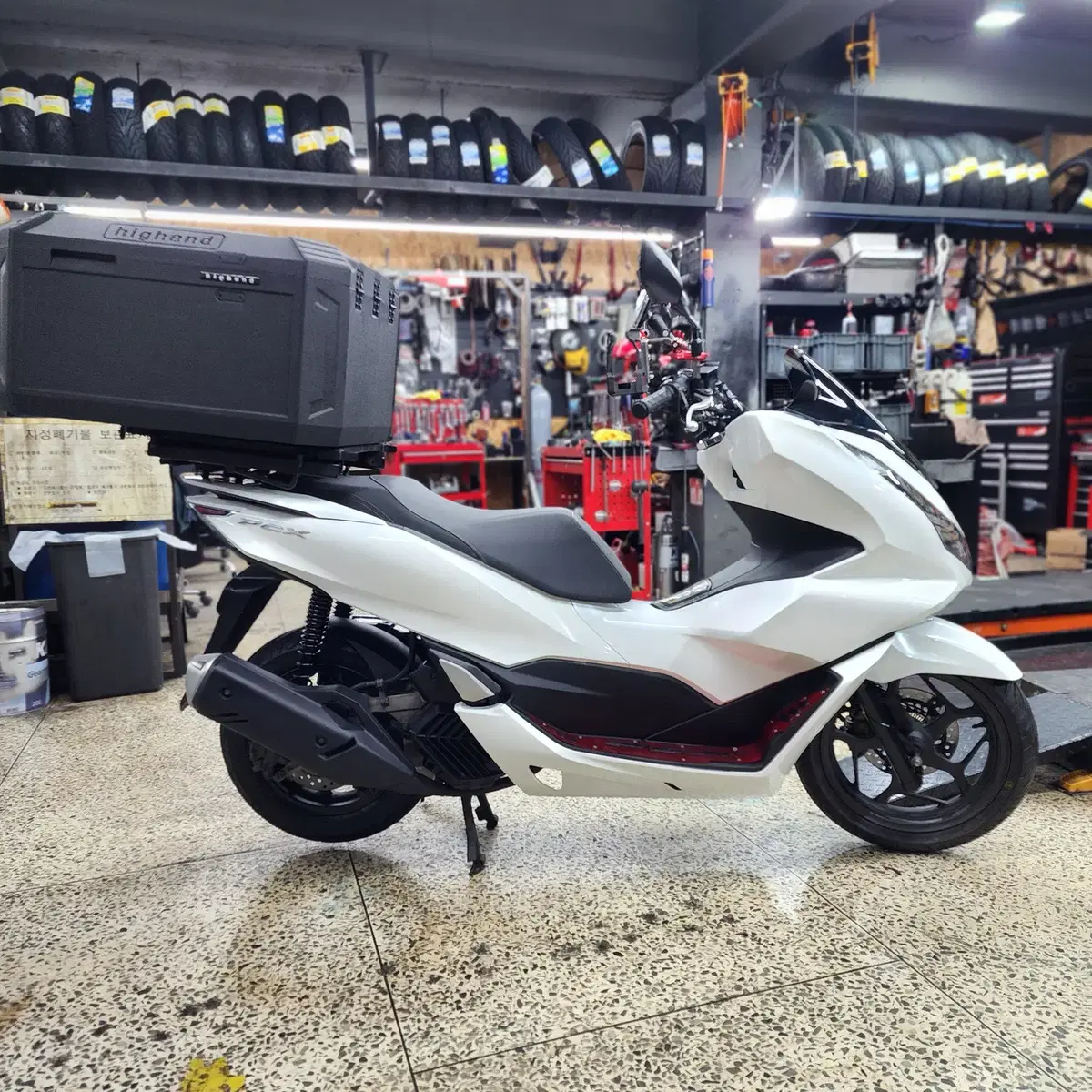 부산 PCX125 21년식 배달세팅 정비완료 AS매물