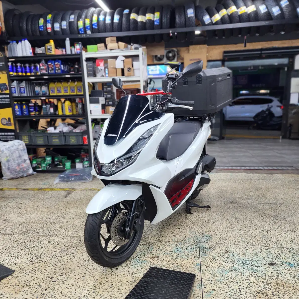 부산 PCX125 21년식 배달세팅 정비완료 AS매물