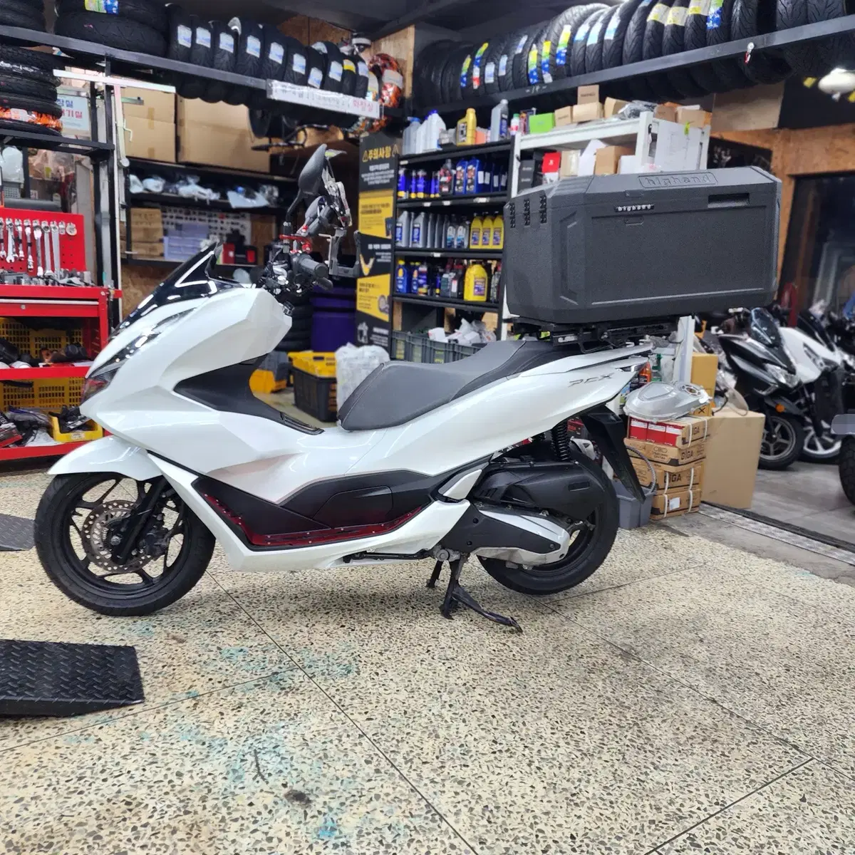 부산 PCX125 21년식 배달세팅 정비완료 AS매물