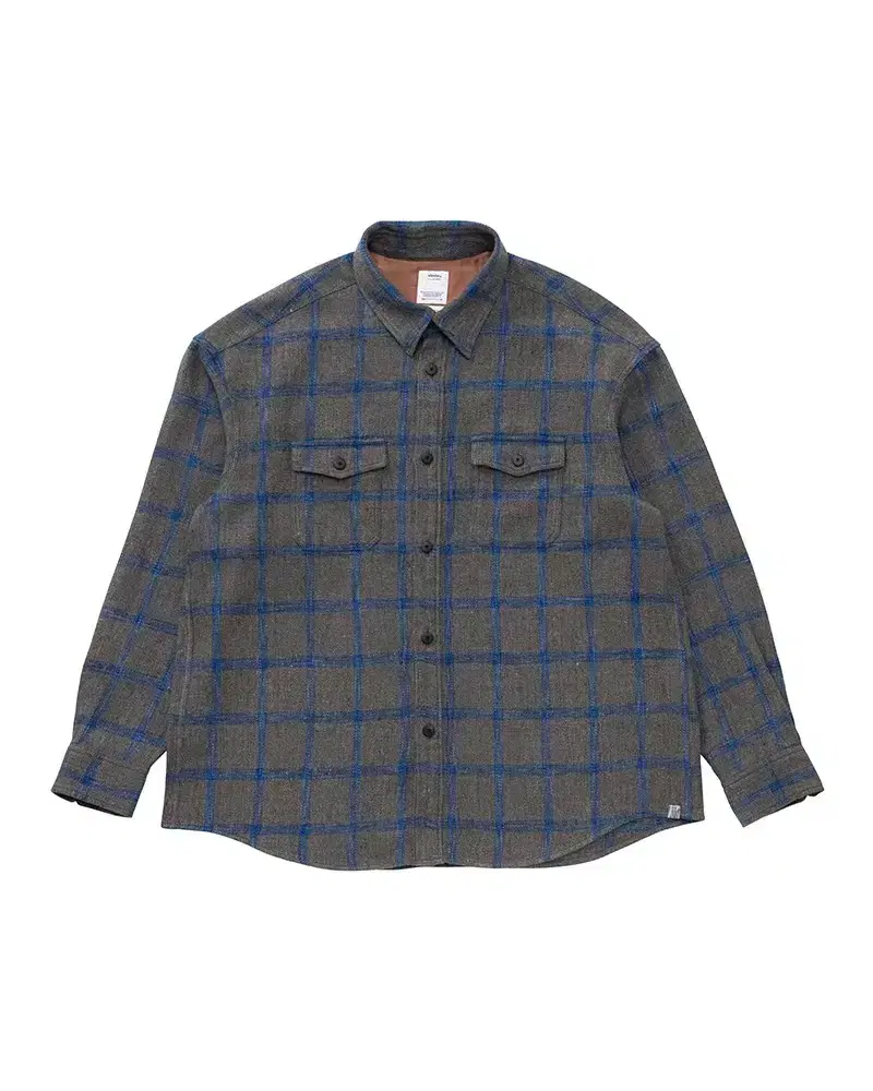 [3] 25ss 비즈빔 Lumber check L/S Grey