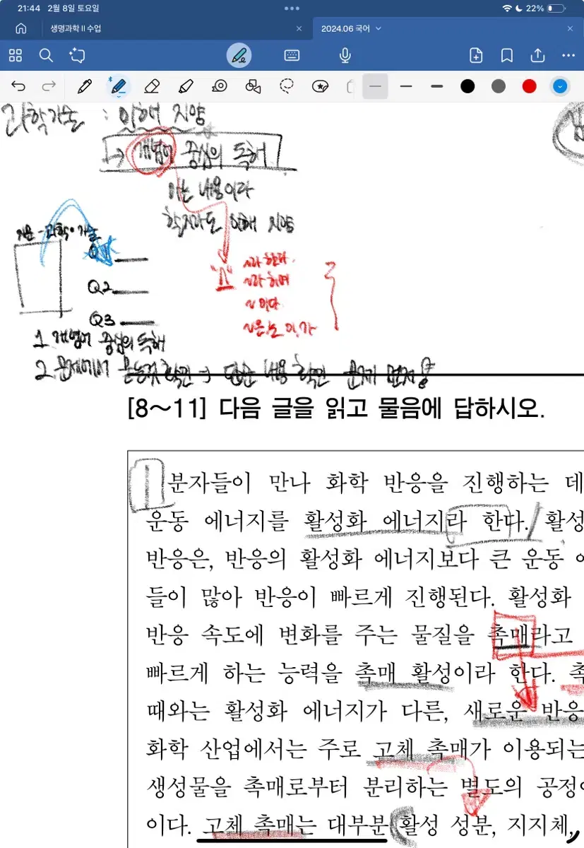 6평 6등급 -> 수능 1등급 국어 과외