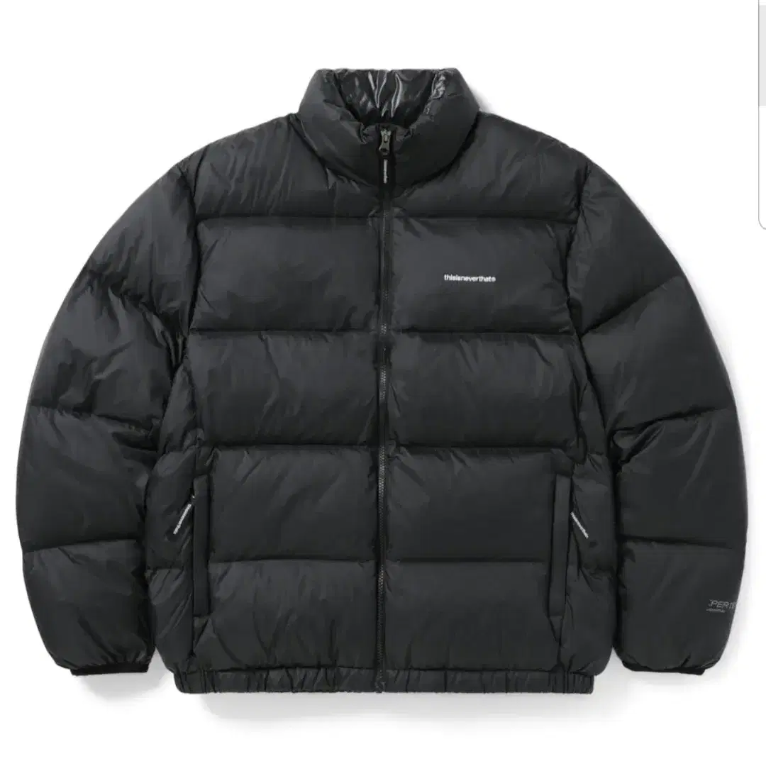 디스이즈네버댓 PERTEX T Down Jacket Black