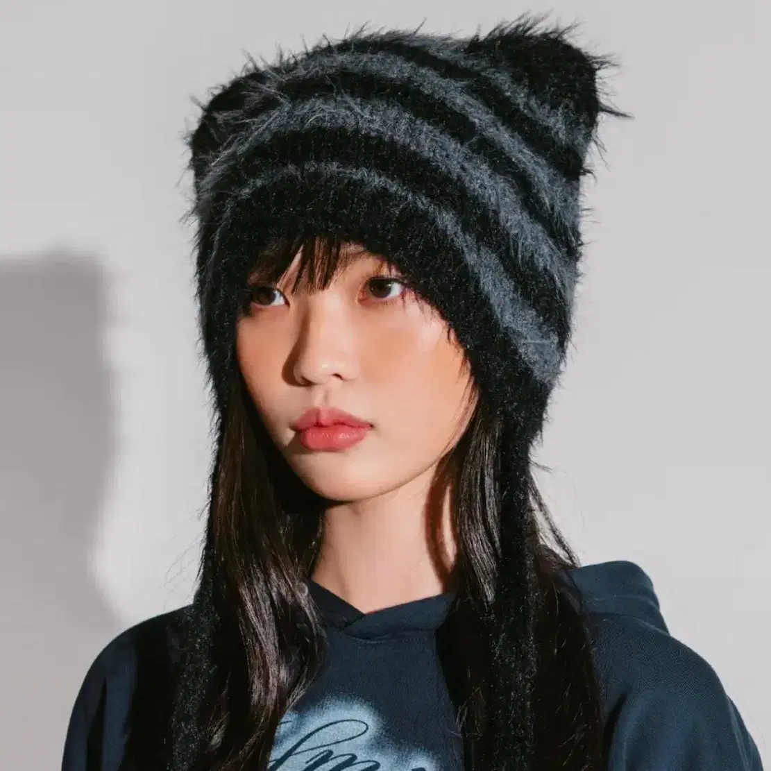 LMC 테디 비니 teddy fluffy beanie stripe 새상품