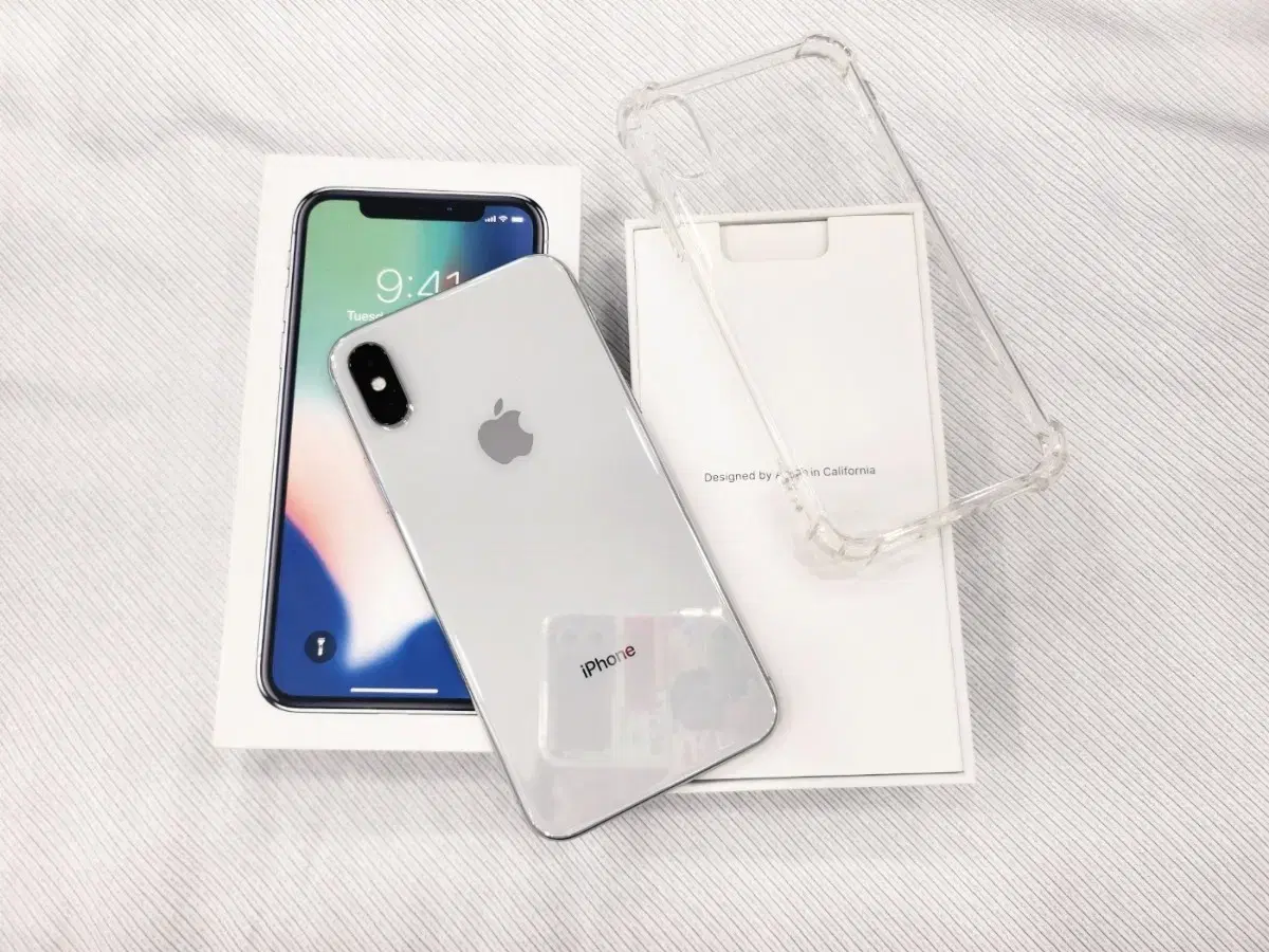 iPhone x Silver 64G