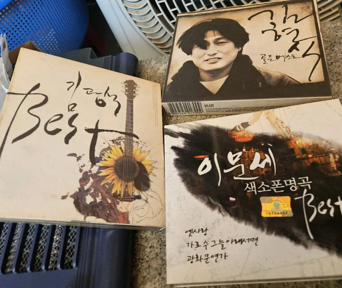 김광석.김현식.이문세.등  cd 8개