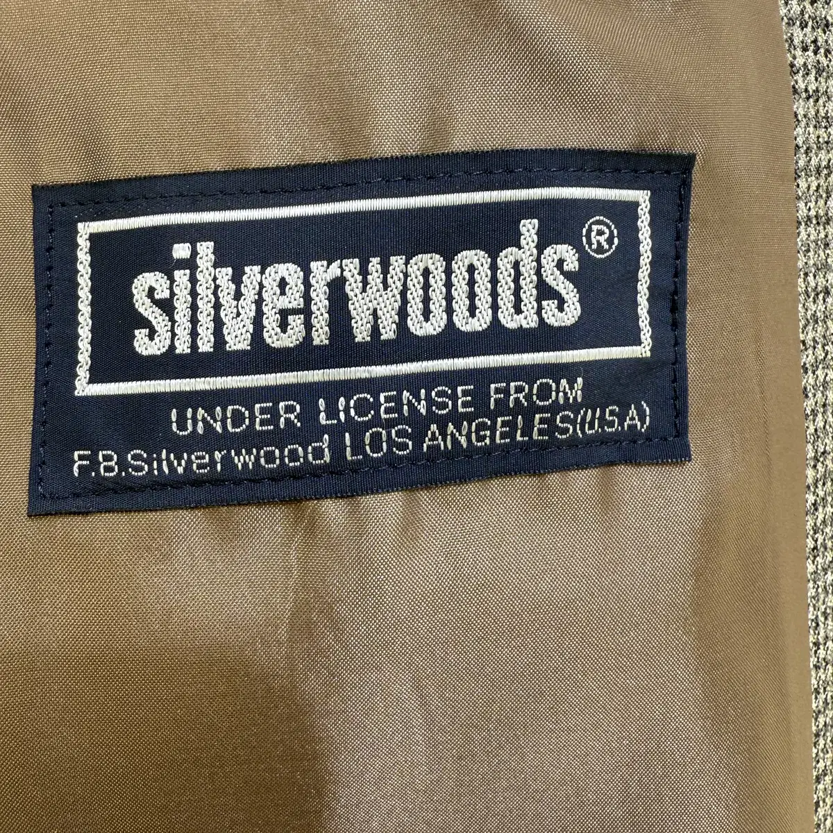 SILVER WOODS  울 자켓 (Made in Japan)