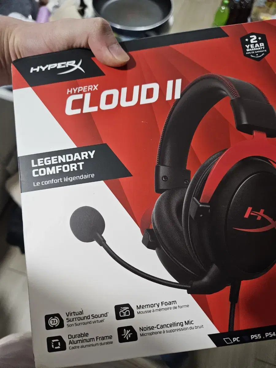 (Unsealed) Hifax Cloud 2 Wired Headset