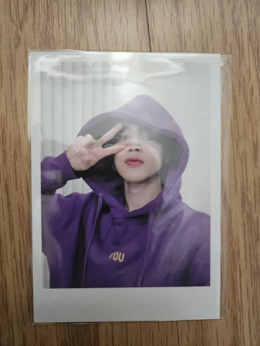 Jimin Hoodie Photocard