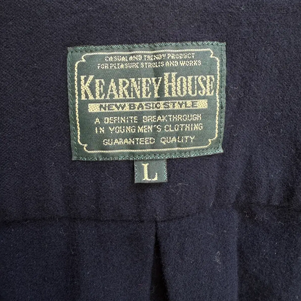 KEARNEY HOUSE  네이비 셔츠 (Made in Japan)