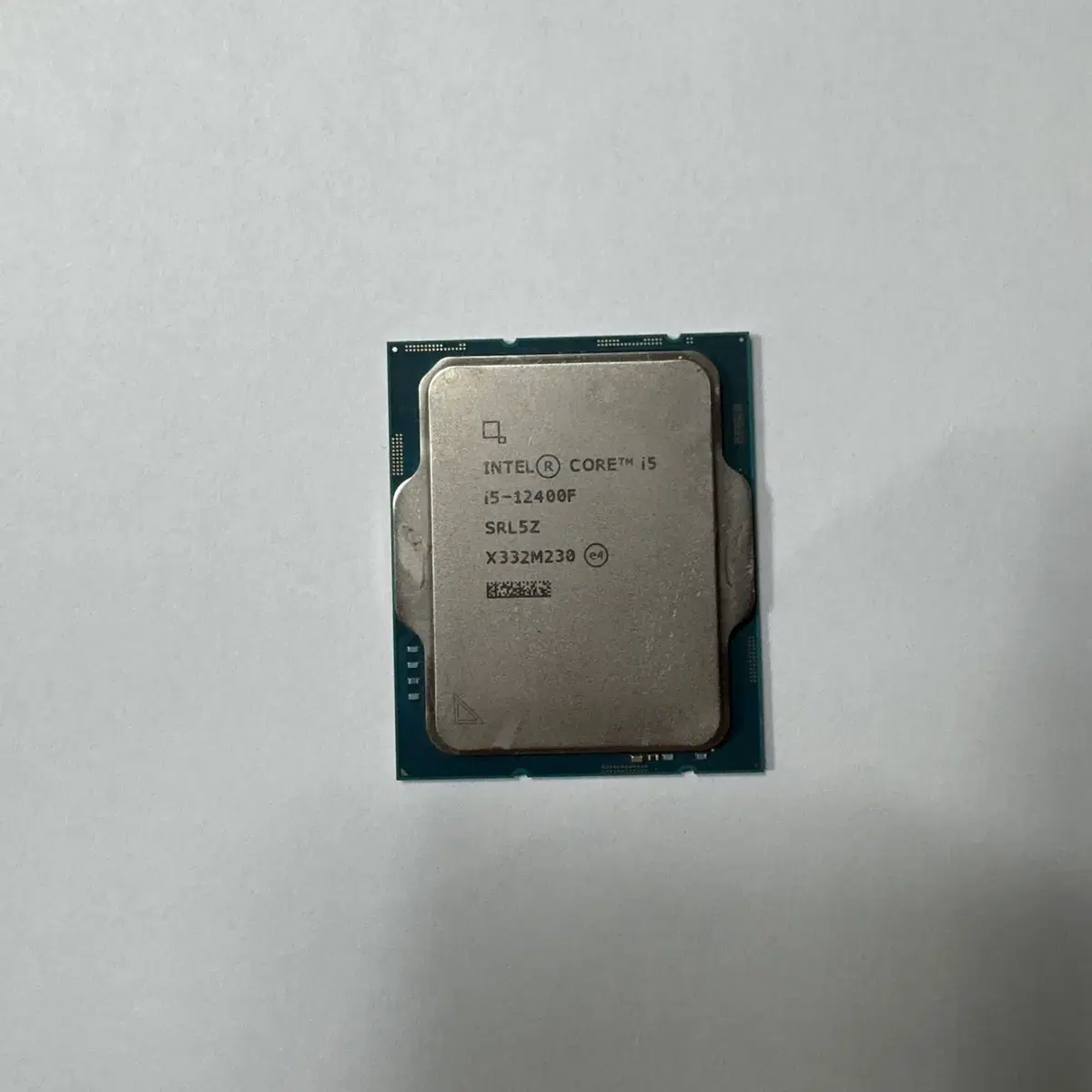 CPU I5-12400F 판매합니다