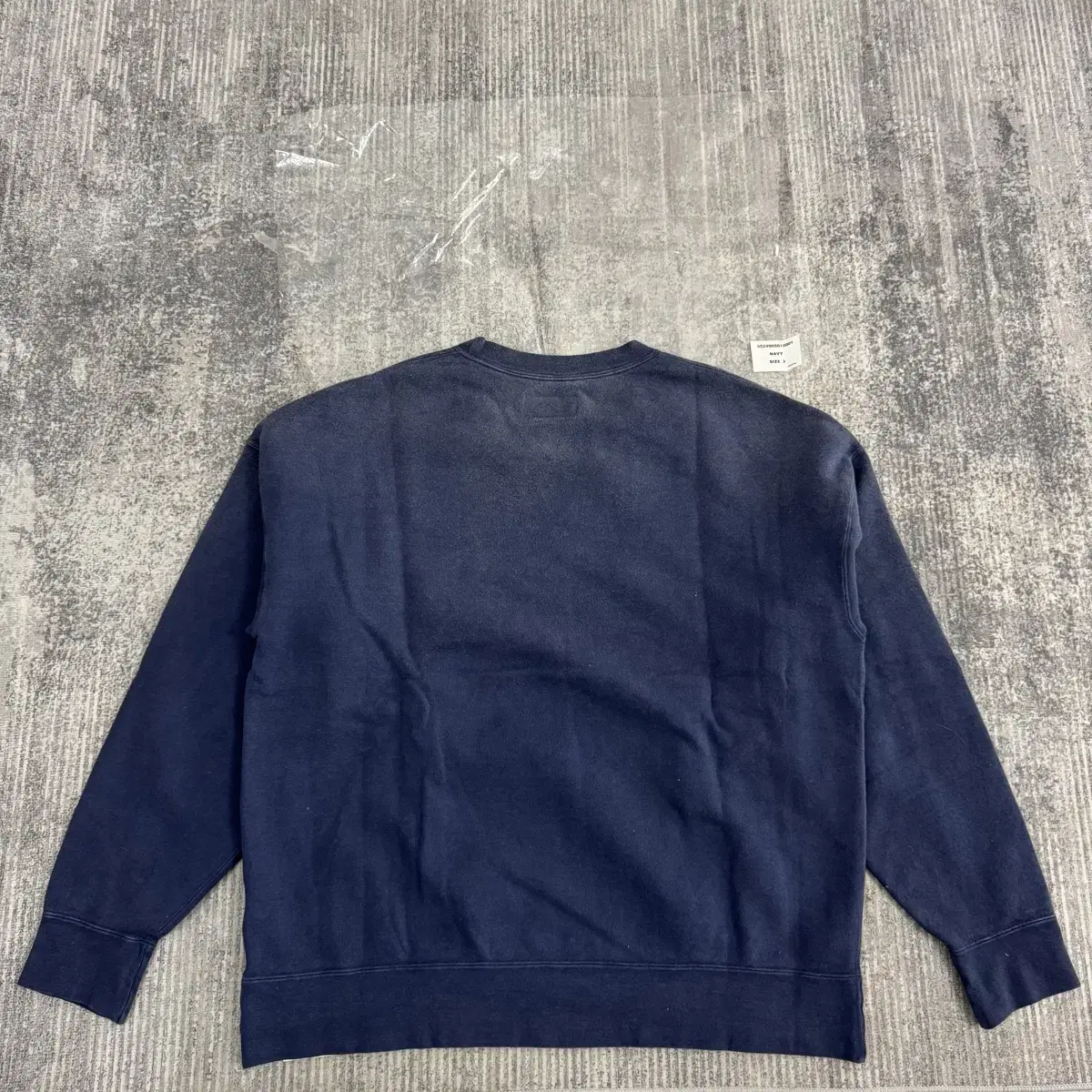 VISVIM 24AW C/D JUMBO SB SWEAT L/S CRASH