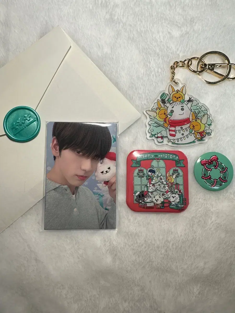 Unsealed) txt 가요대전 broadcast photocard Hwangchun Keyring yeonjun soobin beomgyu taehyun Hooning