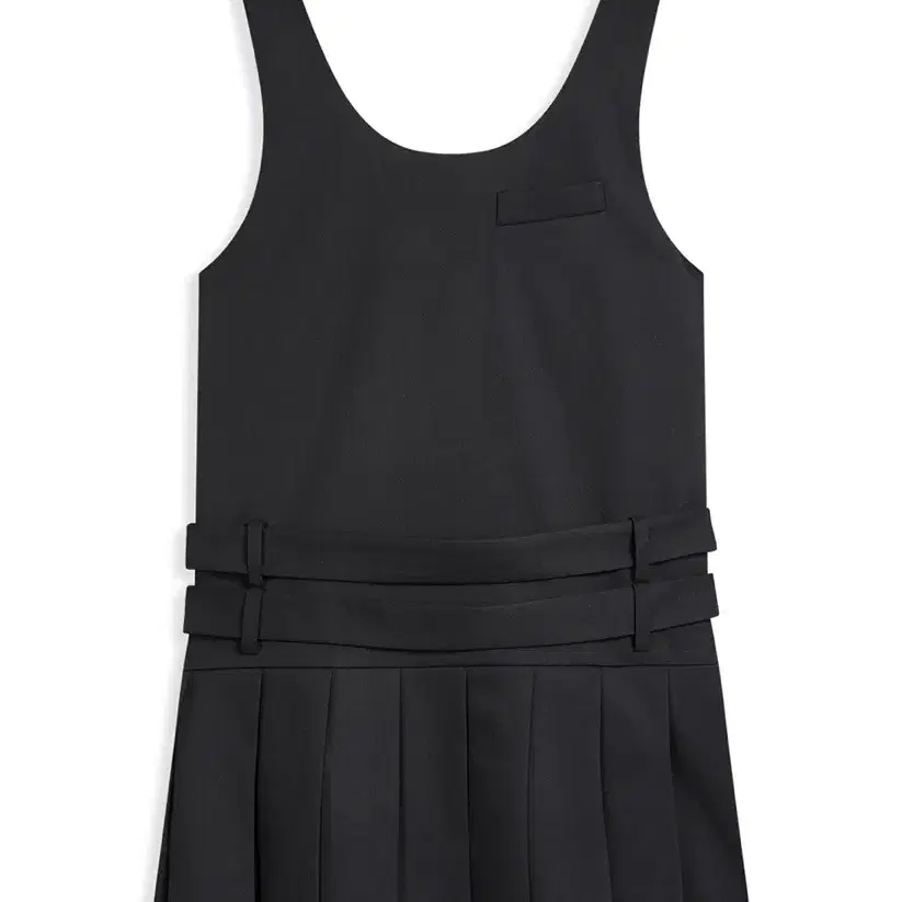 오픈와이와이 벨트 플리츠 BELTED PLEATED MINI DRESS