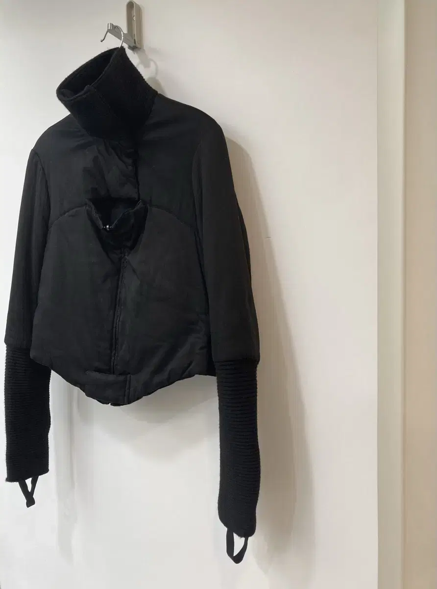 헬무크랭 Helmut Lang 비대칭 블루종 자켓 패딩