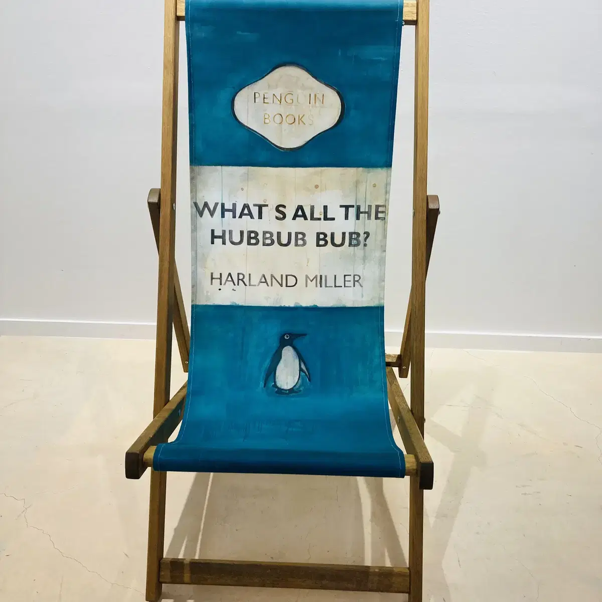 할랜드 밀러 한정판 인테리어 의자 Harland Miller Chair