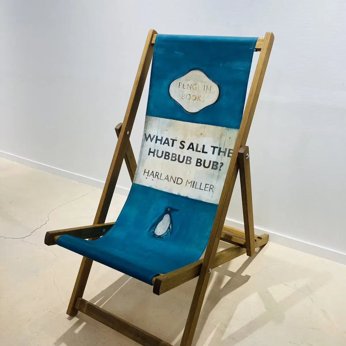 할랜드 밀러 한정판 인테리어 의자 Harland Miller Chair