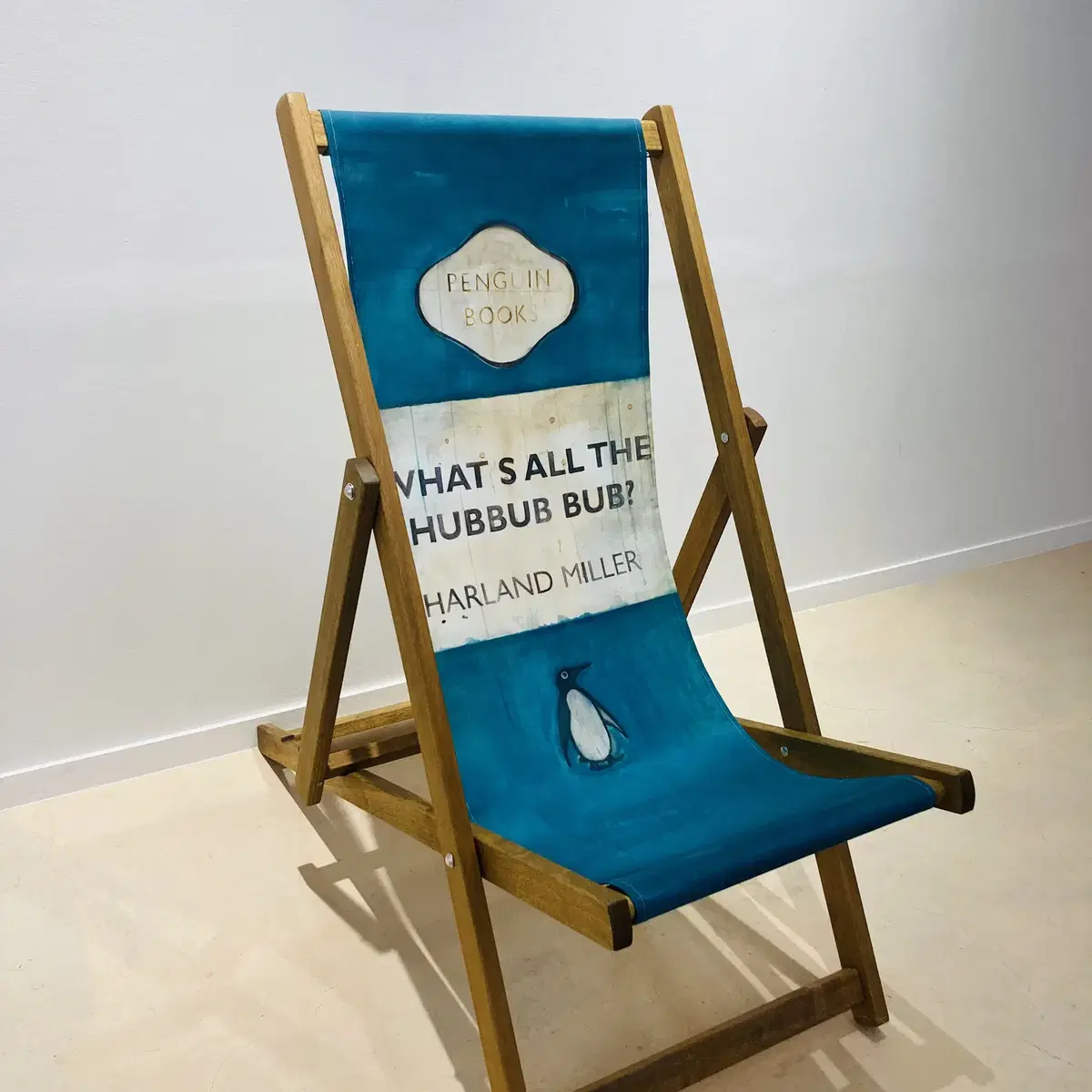 할랜드 밀러 한정판 인테리어 의자 Harland Miller Chair