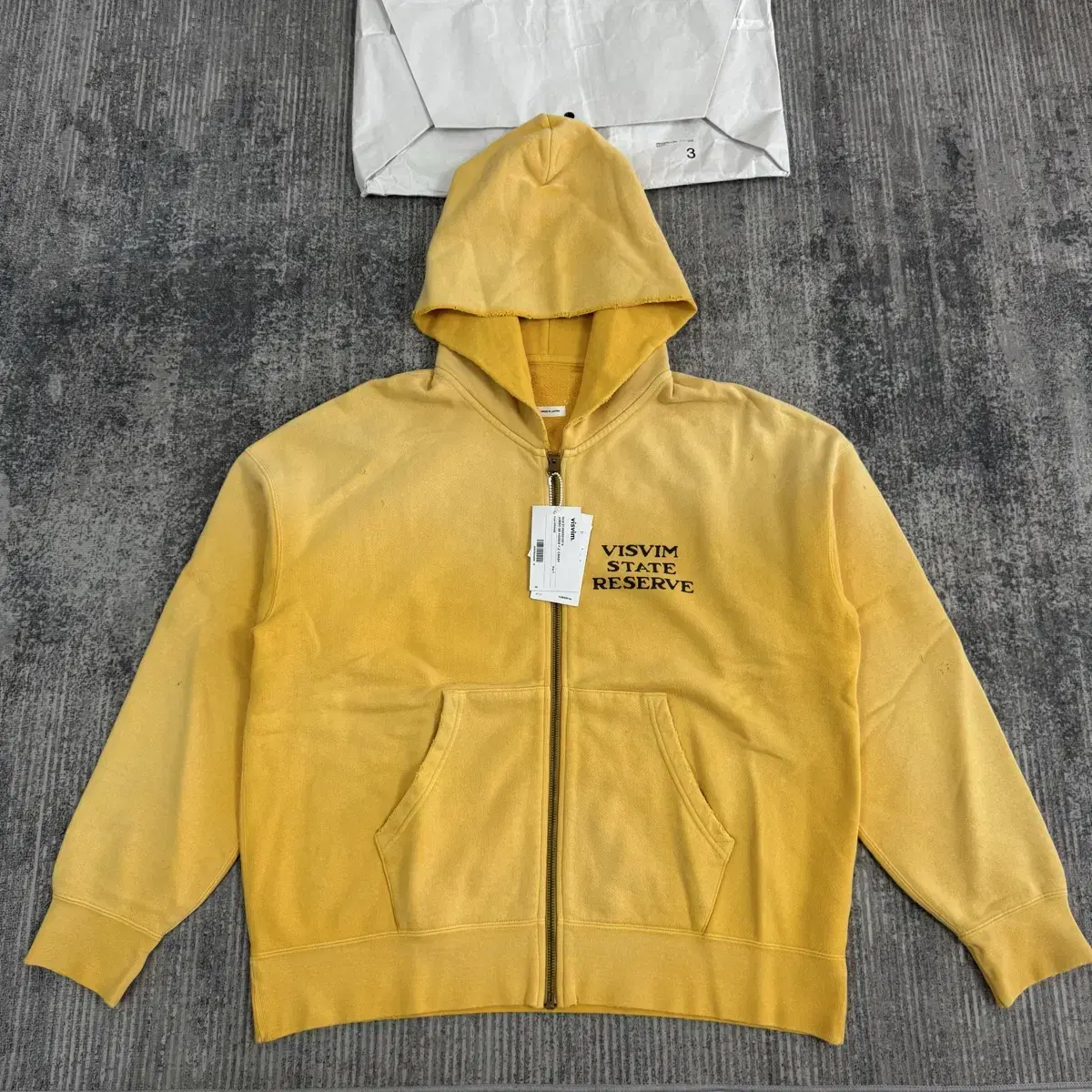 VISVIM 24AW JUMBO SB  F.Z. HOODIE CRASH