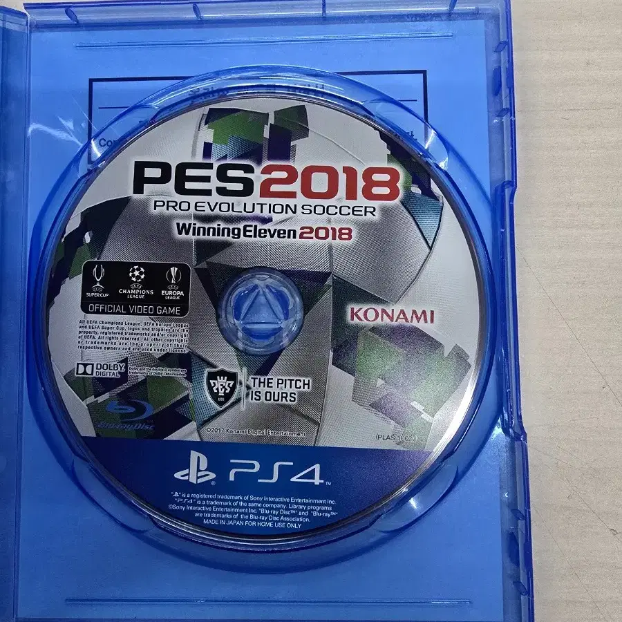 [PS4] 플스4 "PES2018 (위닝2018)" 판매합니다.