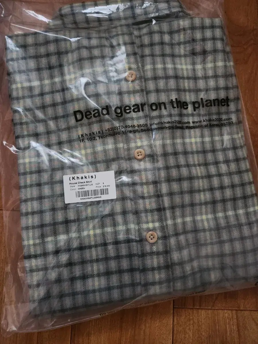 Khakis Check Shirt New Arrivals