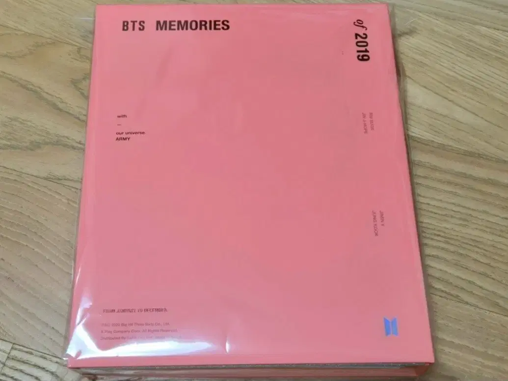 방탄소년단 BTS 2019 메모리즈 DVD ( 포카제외..)