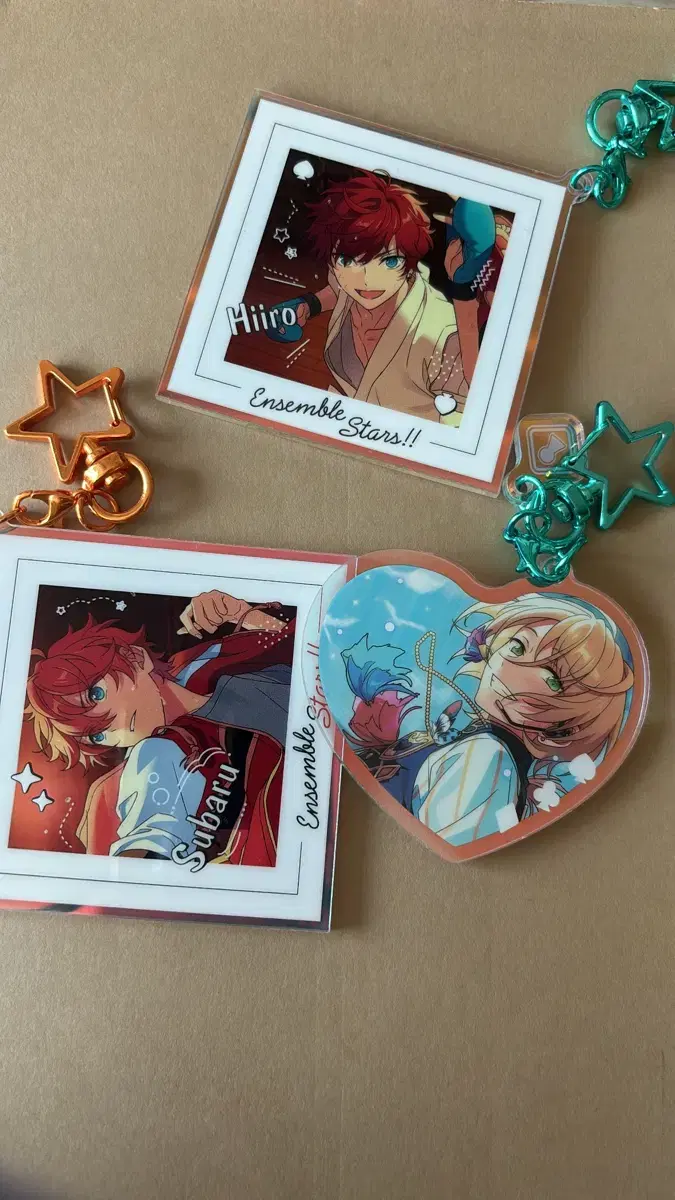 Ensemble Stars keyring bulk acrylic Hiyori Aira Subaru