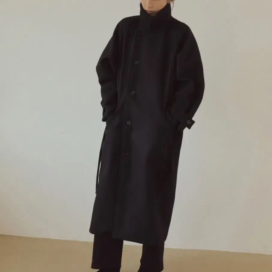 코큐 kokyu High Neck Heavy Wool Coat 하이넥코트