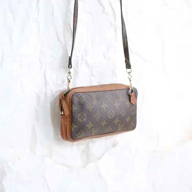 LouisVuitton 모노그램 레더 미니크로스백