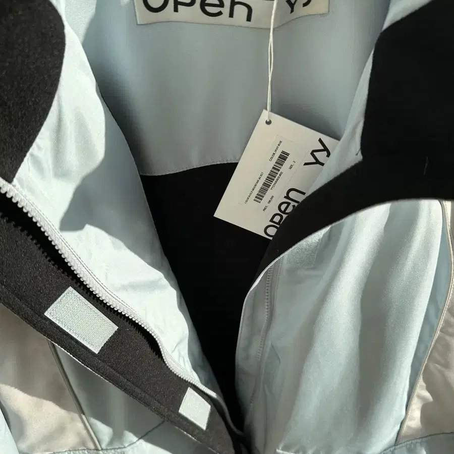 오픈와이와이 COLOR BLOCK MOUNTAIN JACKET LIGHT