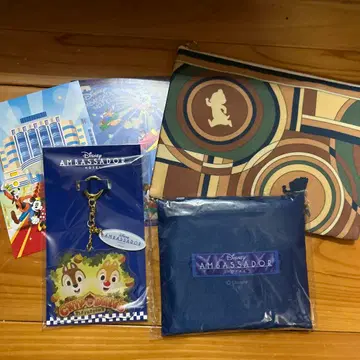디즈니 앰배서더 호텔 굿즈 세트 칩앤데일룸 한정판