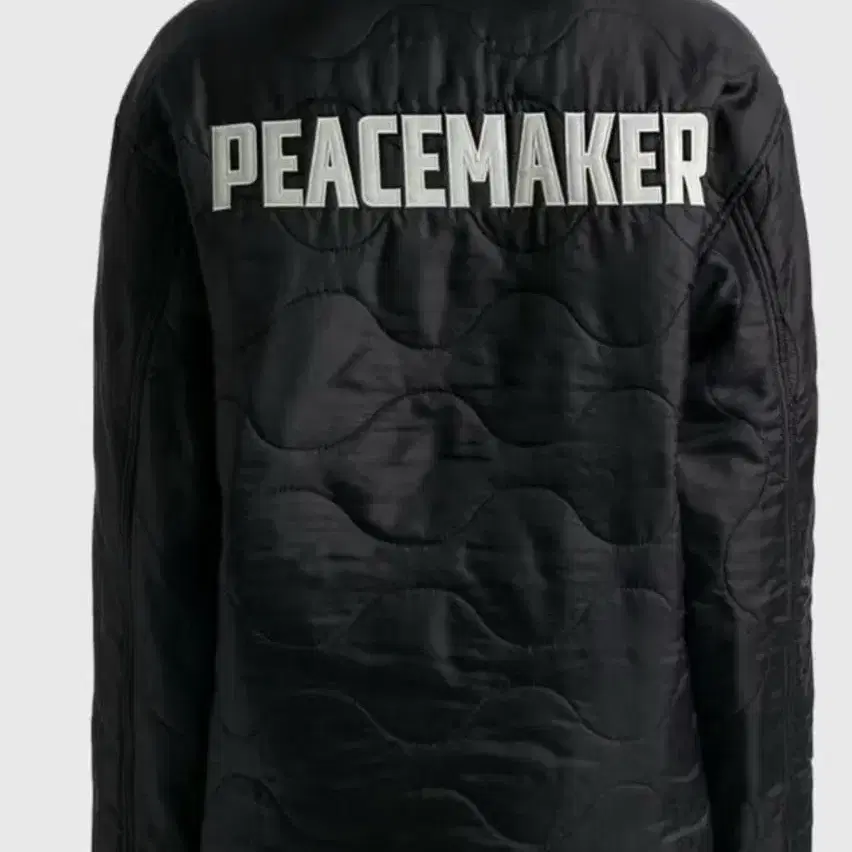 OAMC PEACEMAKER RE:Work 퀼티드 크루넥 블랙