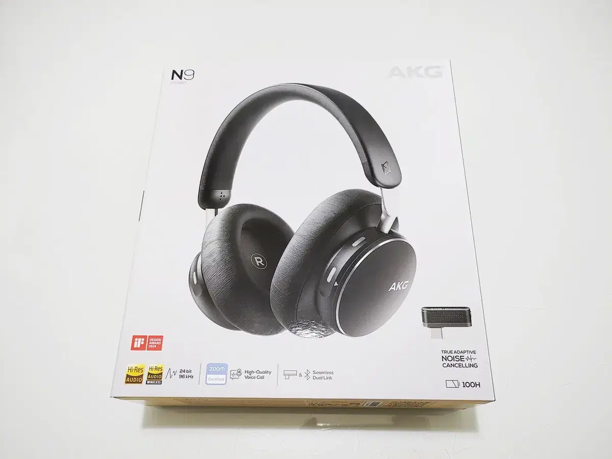 AKG N9 블랙 무선헤드폰 미개봉