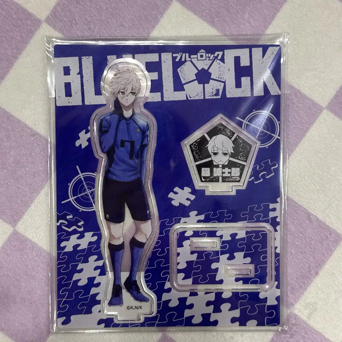 BLUELOCK Nagi Seishiro Original Art acrylic sealed wts Disposition