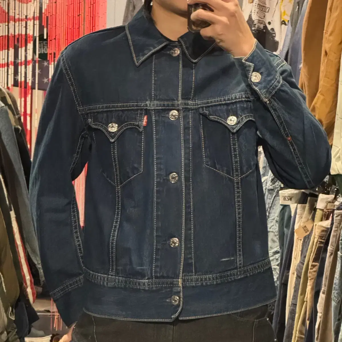 [IM]Levi's 리바이스 진청 트러커 청자켓