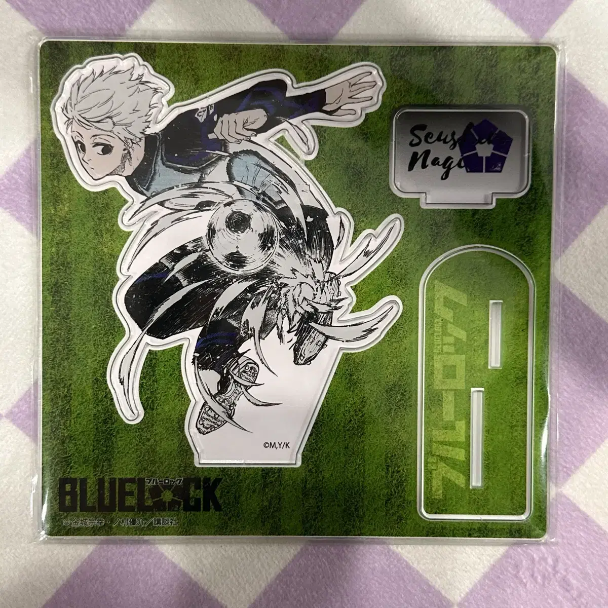 BLUELOCK Nagi Sei Shiro Wonhwa Muzzle Grass acrylic WTS