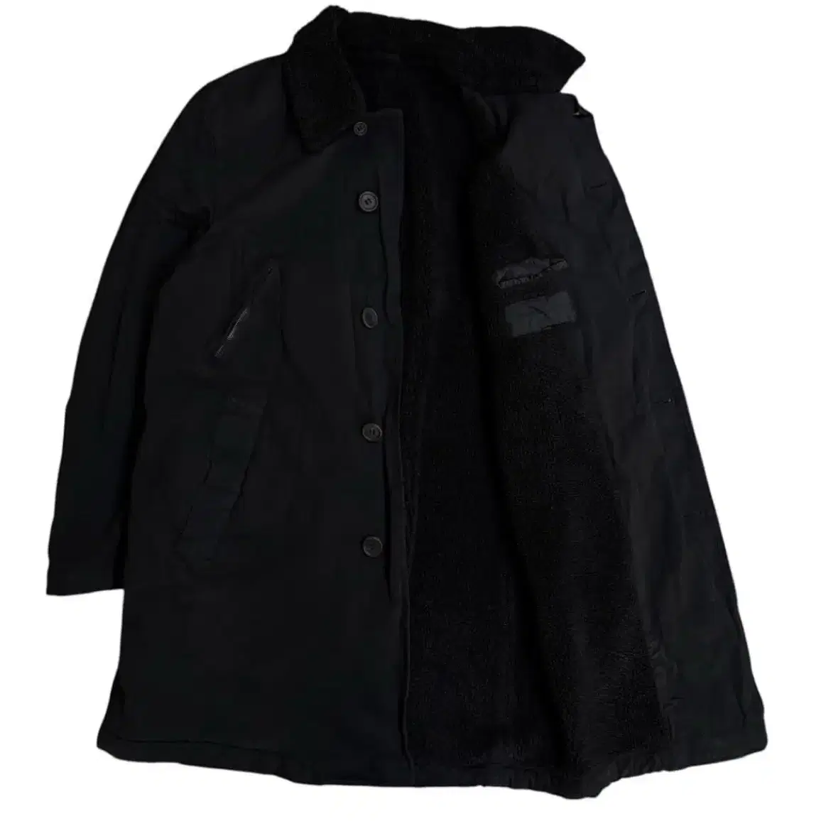 comme des garcons homme 꼼데가르송 옴므 보아털 자켓