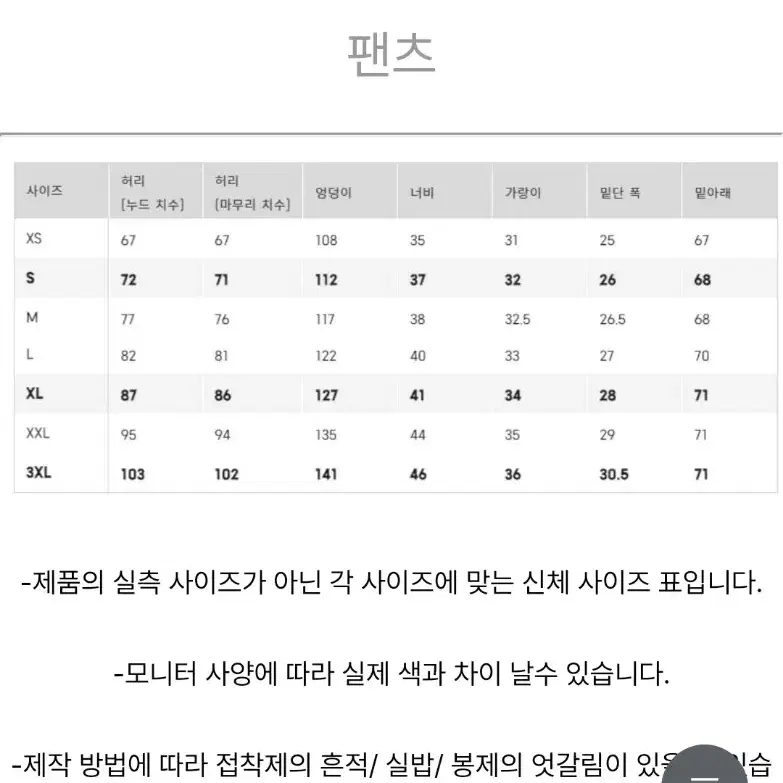 언더커버 gu카고팬츠