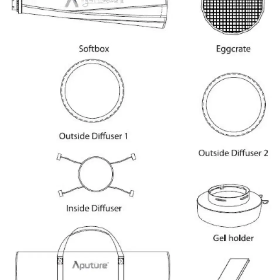 Aputure Light Dome II 어퓨처 라이트돔 투