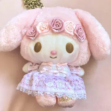 마이멜로디 마이멜로디 리즈멜로 리즈리사 봉제 인형 미니백