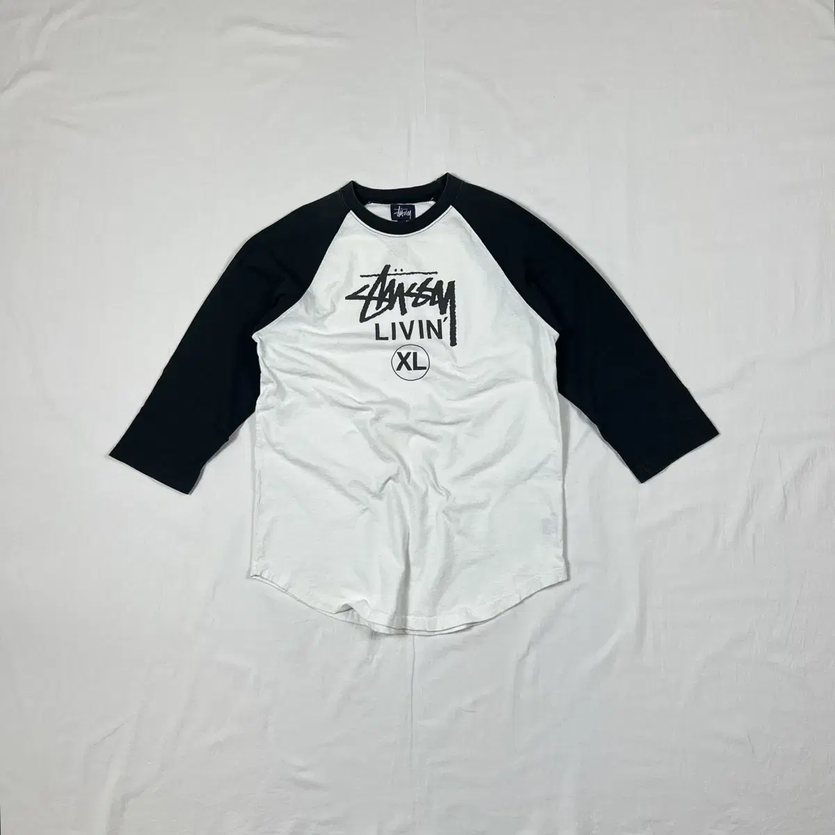 90s 스투시 stussy livin 로고 나그랑 티셔츠